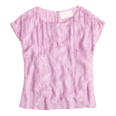 Collection matte sequin top