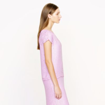 Collection matte sequin top