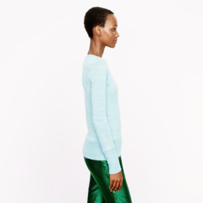 Buttoned boatneck sweater