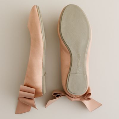 Girls' petite belle ballet flats