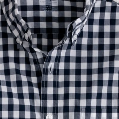 Secret Wash lightweight shirt in Van Buren gingham