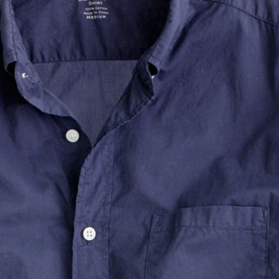 Secret Wash lightweight solid shirt