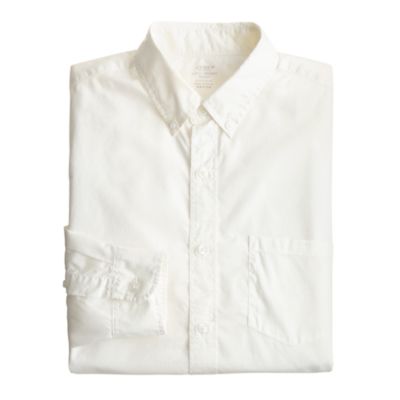 Tall Secret Wash lightweight solid shirt
