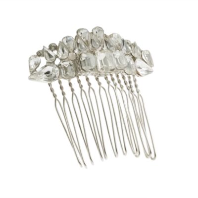 Tiered crystal comb