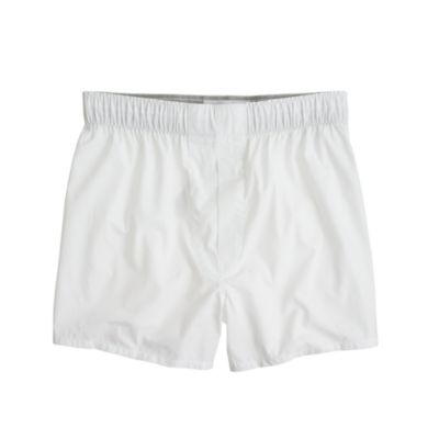 Cotton poplin boxers