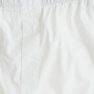 Cotton poplin boxers