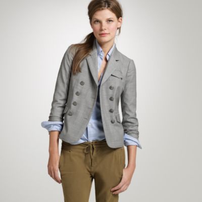 Double-breasted Bonnie blazer