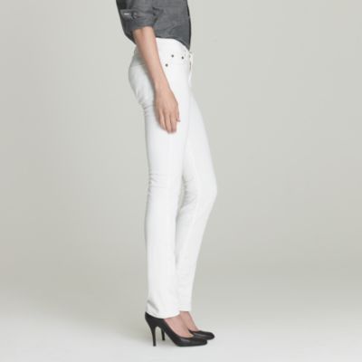 Matchstick jean in white denim