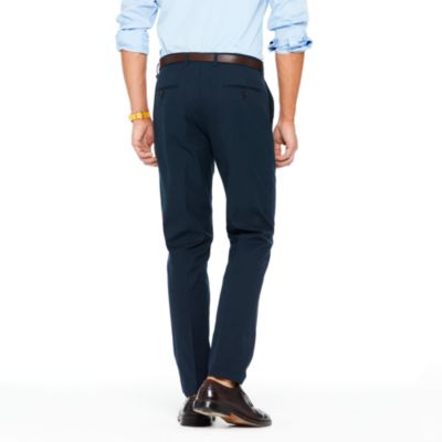 Ludlow classic suit pant in Italian cotton piqu&eacute;