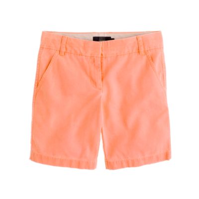 7" chino short