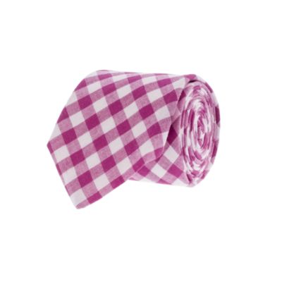 Classic gingham tie