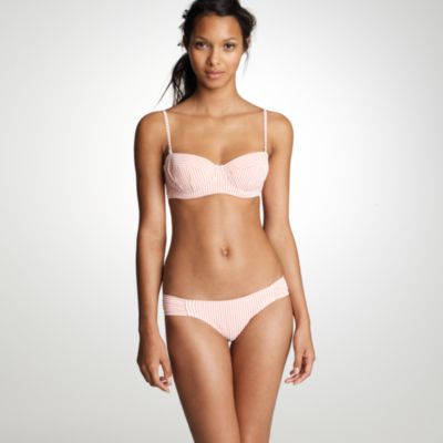 Seersucker underwire top