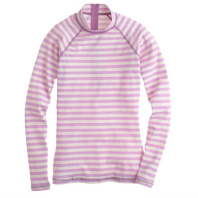 Stripe rash guard