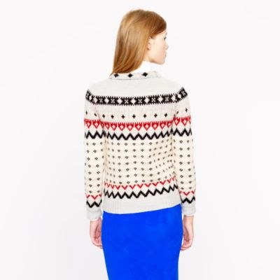 Fair Isle ski sweater