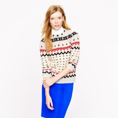 Fair Isle ski sweater