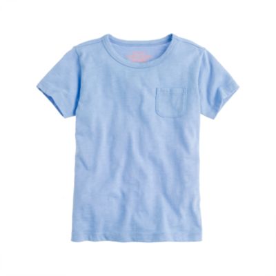 Boys' slub pocket tee