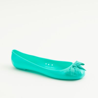Factory rainy day ballet flats