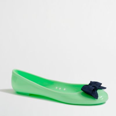 Factory rainy day ballet flats