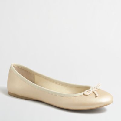 Factory classic ballet flats
