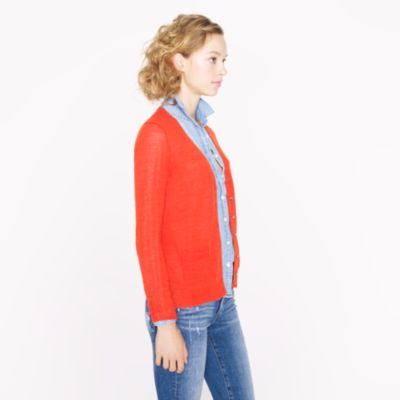 Bling-button cardigan