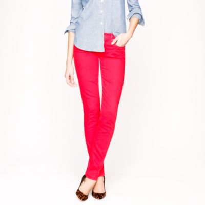 Matchstick jean in garment-dyed denim