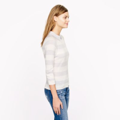 Peter Pan merino sweater in stripe