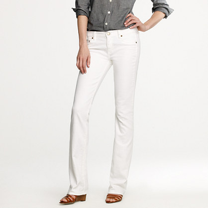 white jeans