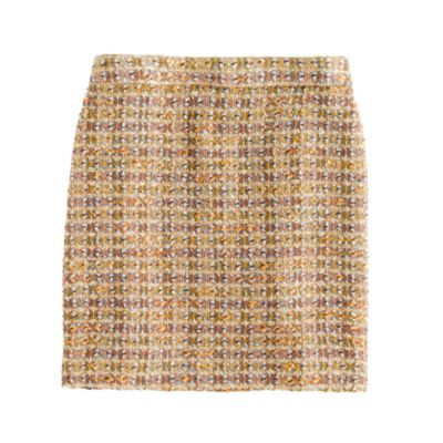 Collection mini in gilded tweed