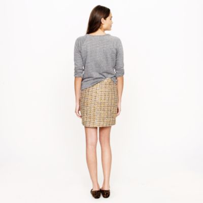 Collection mini in gilded tweed