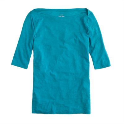 Vintage cotton boatneck tee