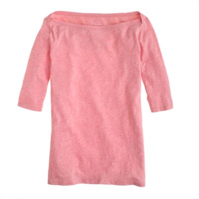 Vintage cotton boatneck tee