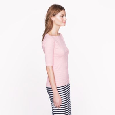 Vintage cotton boatneck tee