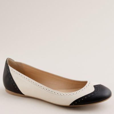 Oxford ballet flats