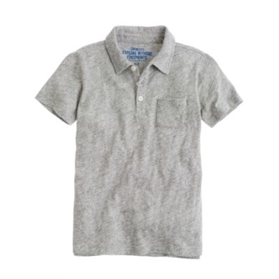 Boys' jasp&eacute; pocket polo