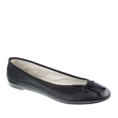 Classic leather ballet flats