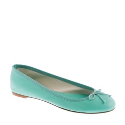 Classic leather ballet flats