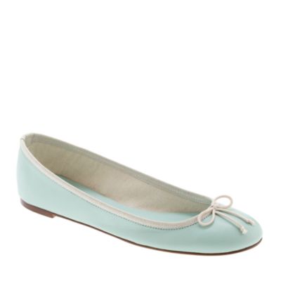 Classic leather ballet flats
