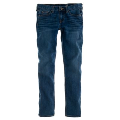 Cropped matchstick jean in Marquette wash