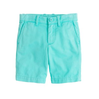 Boys' Stanton short in garment-dyed chino