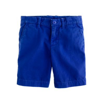 Boys' Stanton short in garment-dyed chino