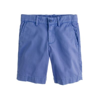 Boys' Stanton short in garment-dyed chino