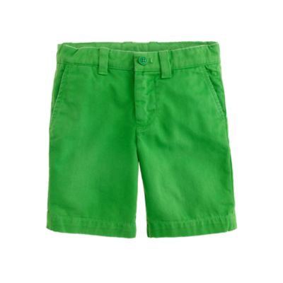 Boys' Stanton short in garment-dyed chino