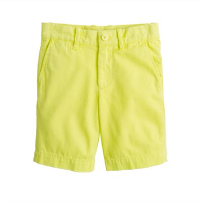 Boys' Stanton short in garment-dyed chino