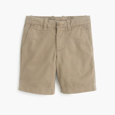 Boys' Stanton short in garment-dyed chino