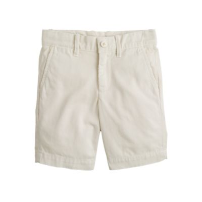 Boys' Stanton short in garment-dyed chino