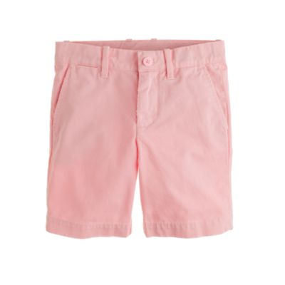 Boys' Stanton short in garment-dyed chino