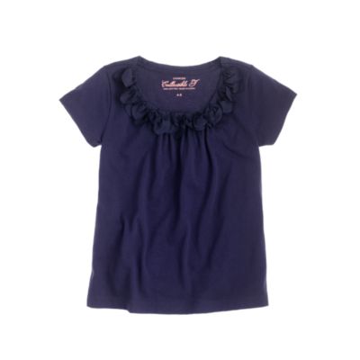 Girls' petal necklace tee