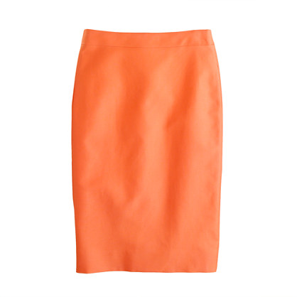 No. 2 pencil skirt in double-serge cotton