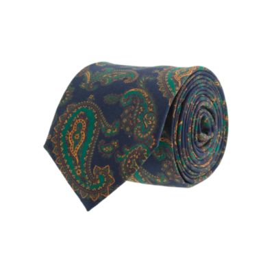 Paisley silk tie