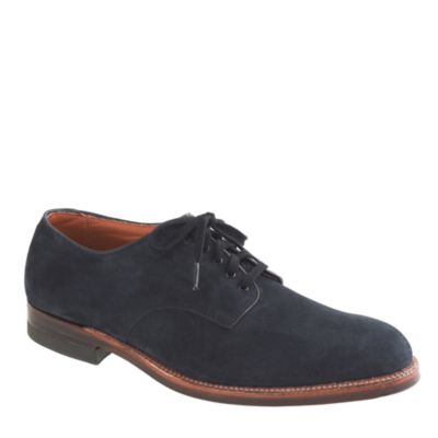 Limited-edition navy Alden&reg; double leather sole oxfords